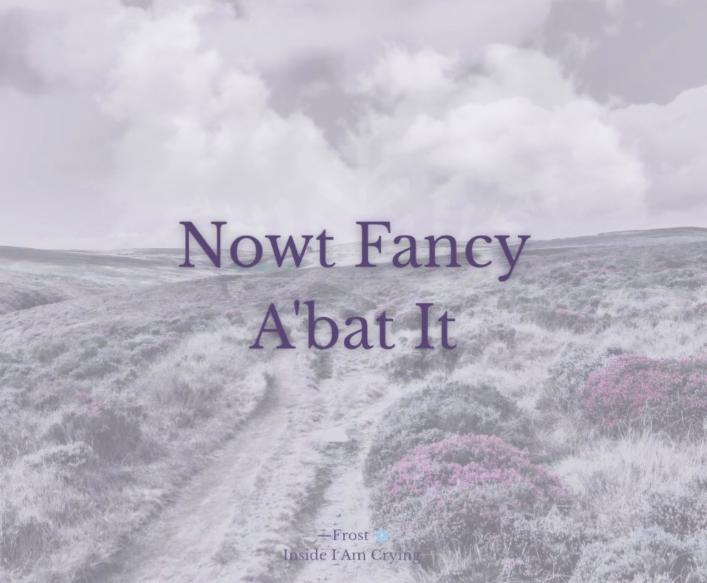 Nowt Fancy Aba’t&nbsp;It