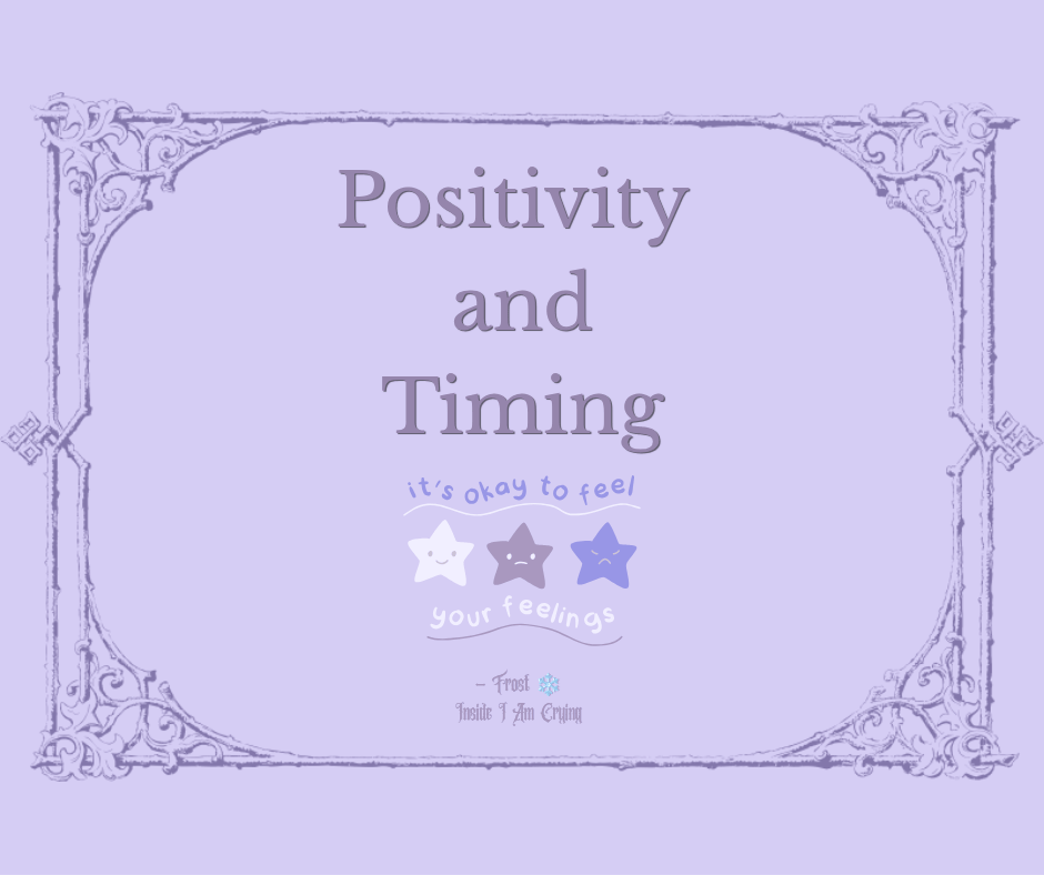 Timing and Positivity