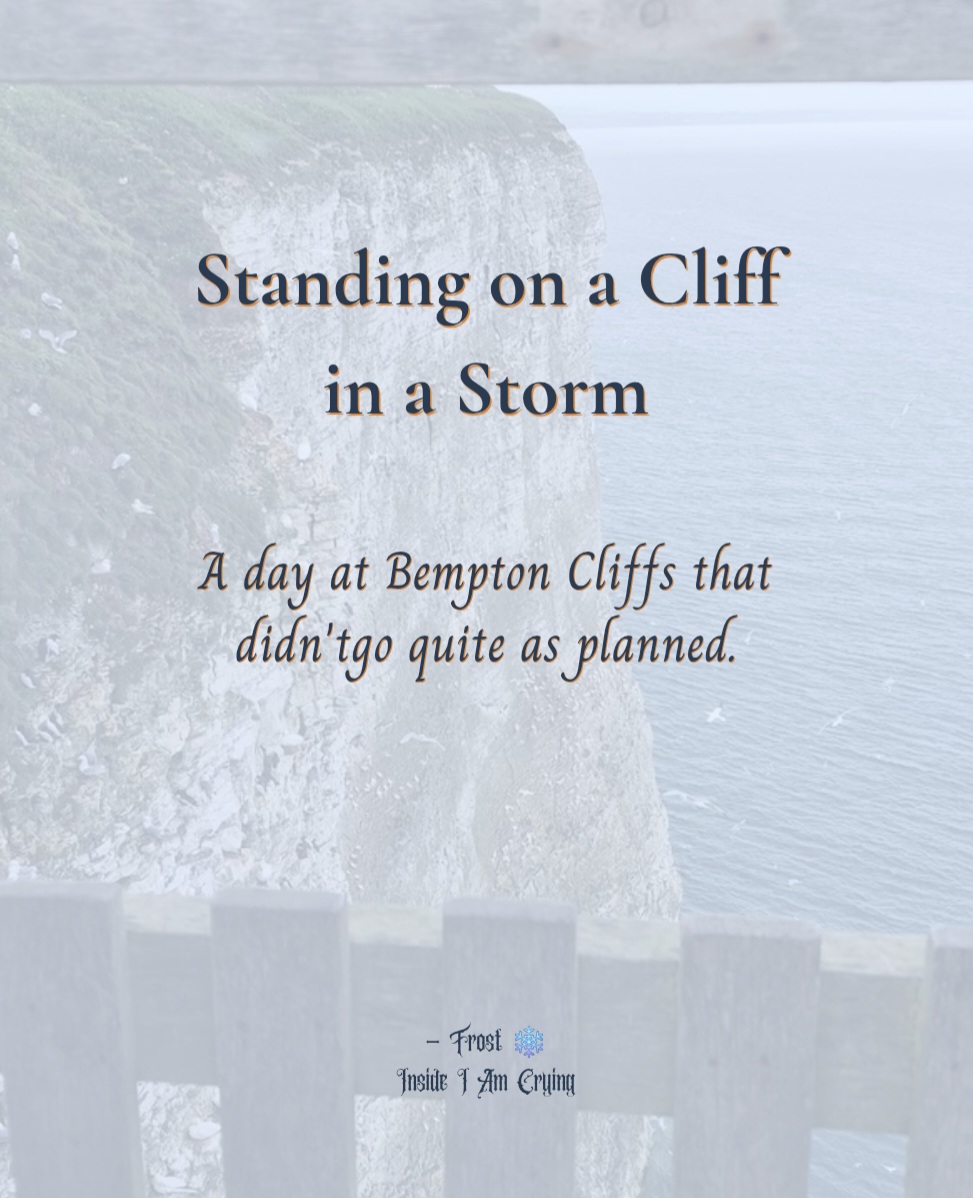 Standing on a Cliff in a&nbsp;Storm