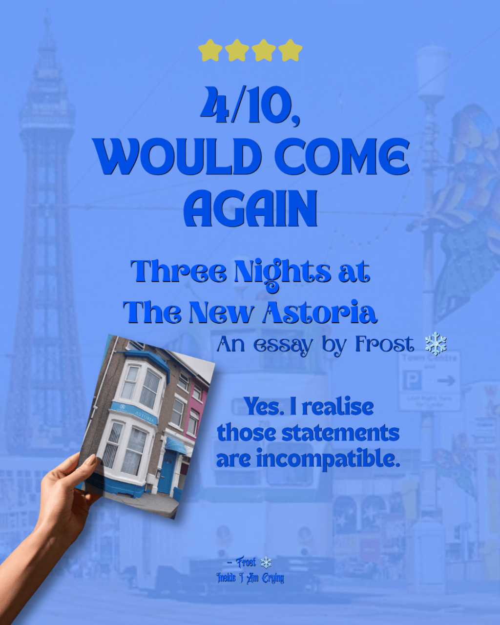 4/10, Would Come Again: Three Nights at The New&nbsp;Astoria